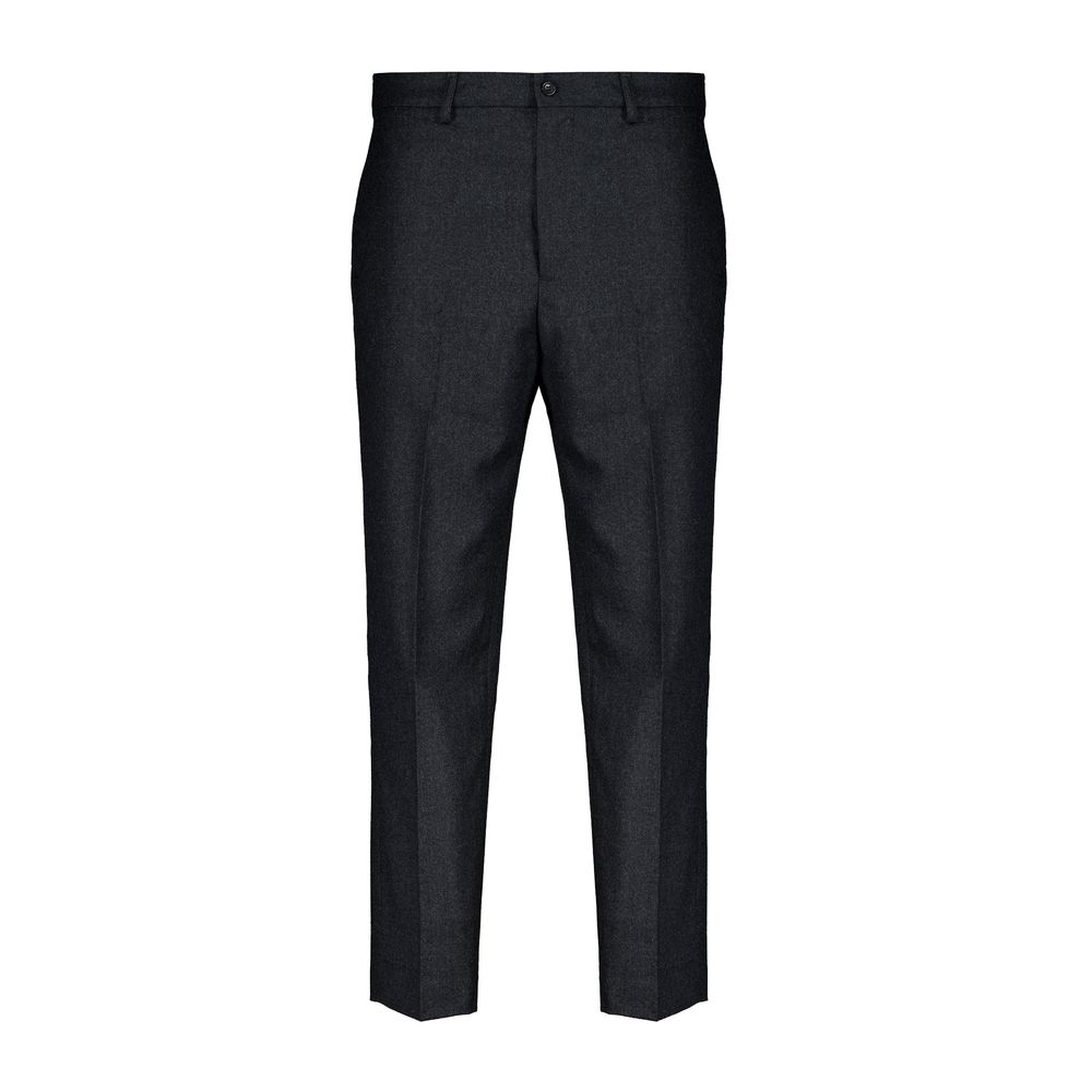 Autore Gray Wool Dress Pants - Eljoys Fashion 