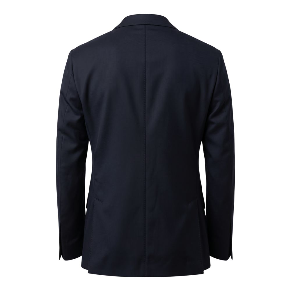 Roberto Pepe Luxury Blue Viscose Men Jacket - Eljoys Fashion 