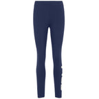 Fila Blue Cotton Leggings - Eljoys Fashion 