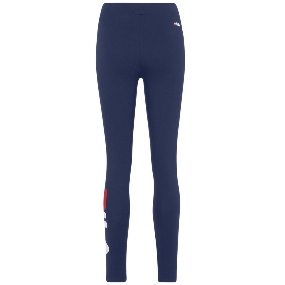 Fila Blue Cotton Leggings - Eljoys Fashion 
