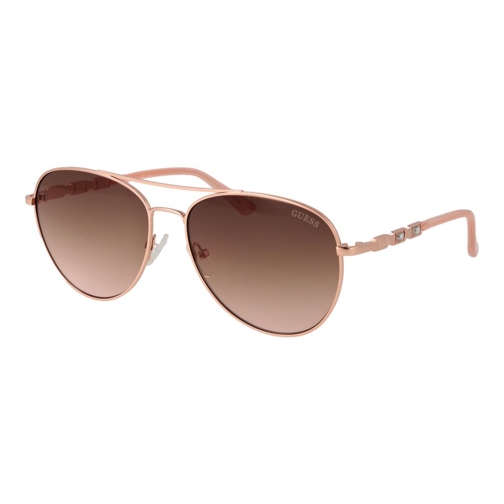 Guess Rose Gold Metal Sunglasses - Eljoys Fashion 