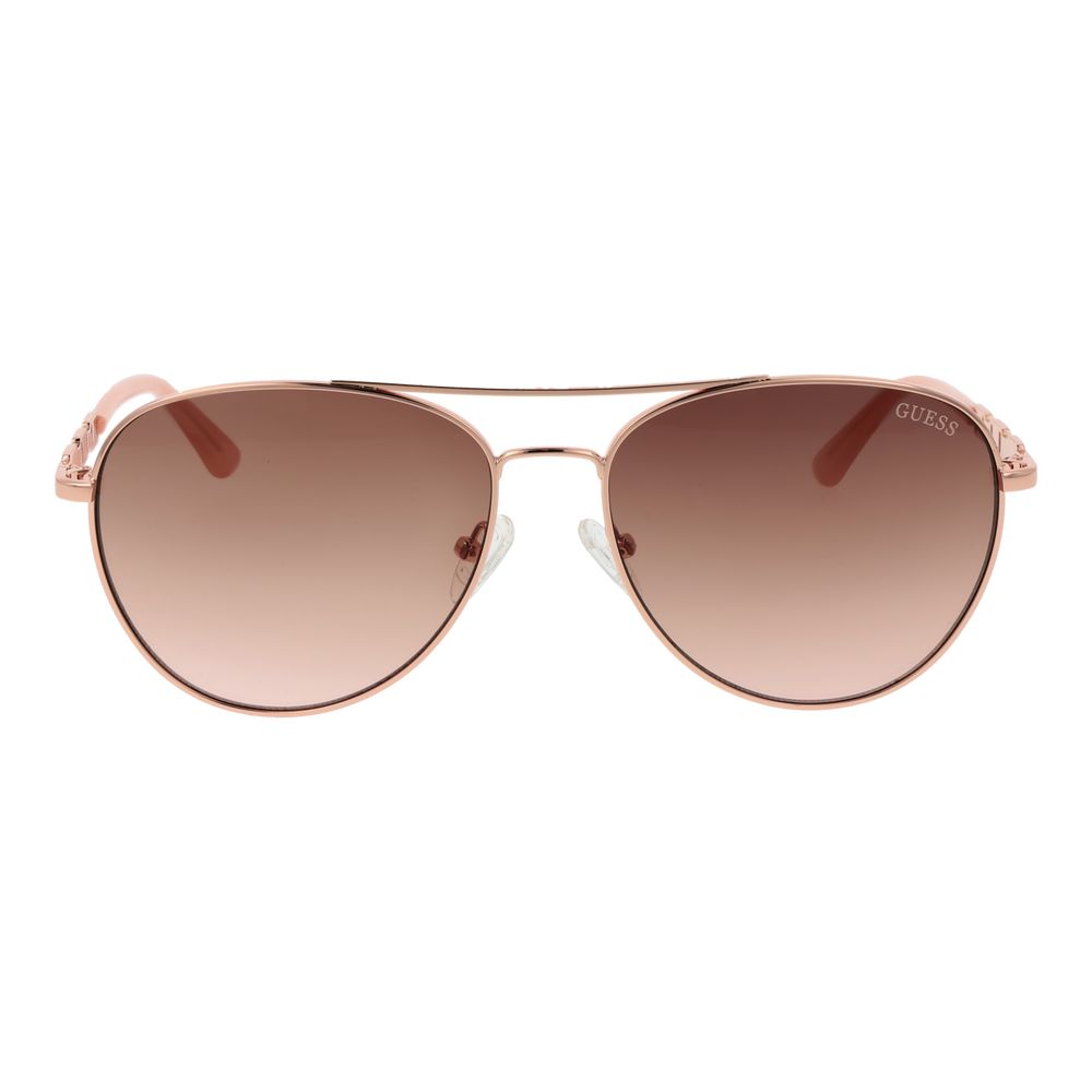 Guess Rose Gold Metal Sunglasses - Eljoys Fashion 