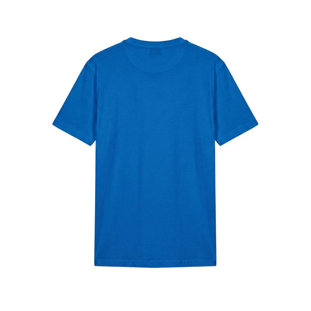 Baldinini Trend Blue Cotton Men T-Shirt - Eljoys Fashion 