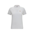Maison Kitsuné White Cotton Polo Shirt