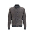 Valstar Brown Calf Leather Bos Taurus Bomber - Eljoys Fashion 