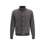 Valstar Brown Calf Leather Bos Taurus Bomber - Eljoys Fashion 