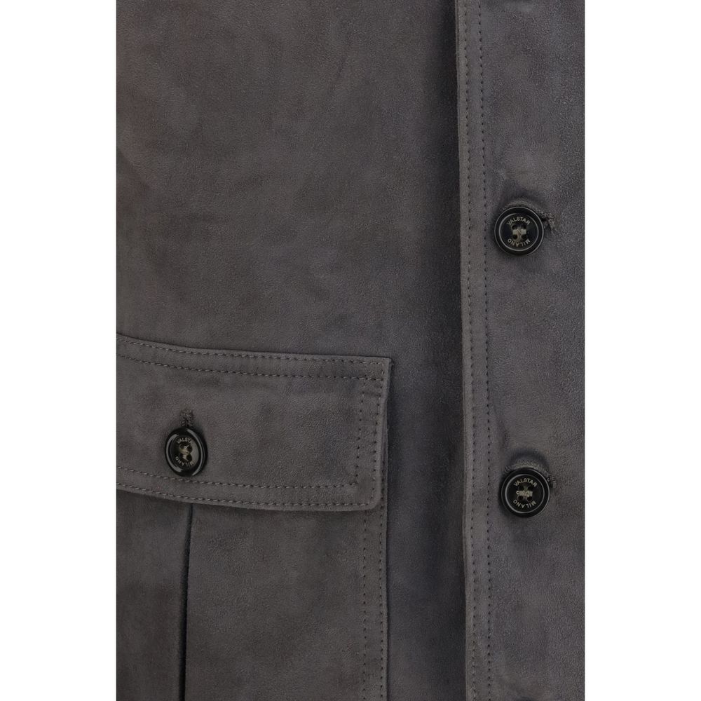 Valstar Brown Calf Leather Bos Taurus Bomber - Eljoys Fashion 