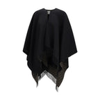 Fendi Black Wool Oves Aries Scarf - Eljoys Fashion 