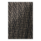 Fendi Black Wool Oves Aries Scarf - Eljoys Fashion 