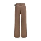 Lemaire Brown Polyester Casual Pants