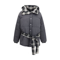 MARBELL Gray Polyamide Full-Length Jacket - Eljoys Fashion 