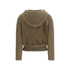 Moose Knuckles Brown Wool Oves Aries Hoodie - Eljoys Fashion 