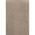 Brunello Cucinelli Beige Wool Oves Aries Turtleneck - Eljoys Fashion 