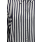 Brunello Cucinelli Multicolor Silk Shirt - Eljoys Fashion 