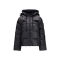 Peuterey Black Polyamide Full-Length Jacket - Eljoys Fashion 