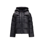 Peuterey Black Polyamide Full-Length Jacket - Eljoys Fashion 