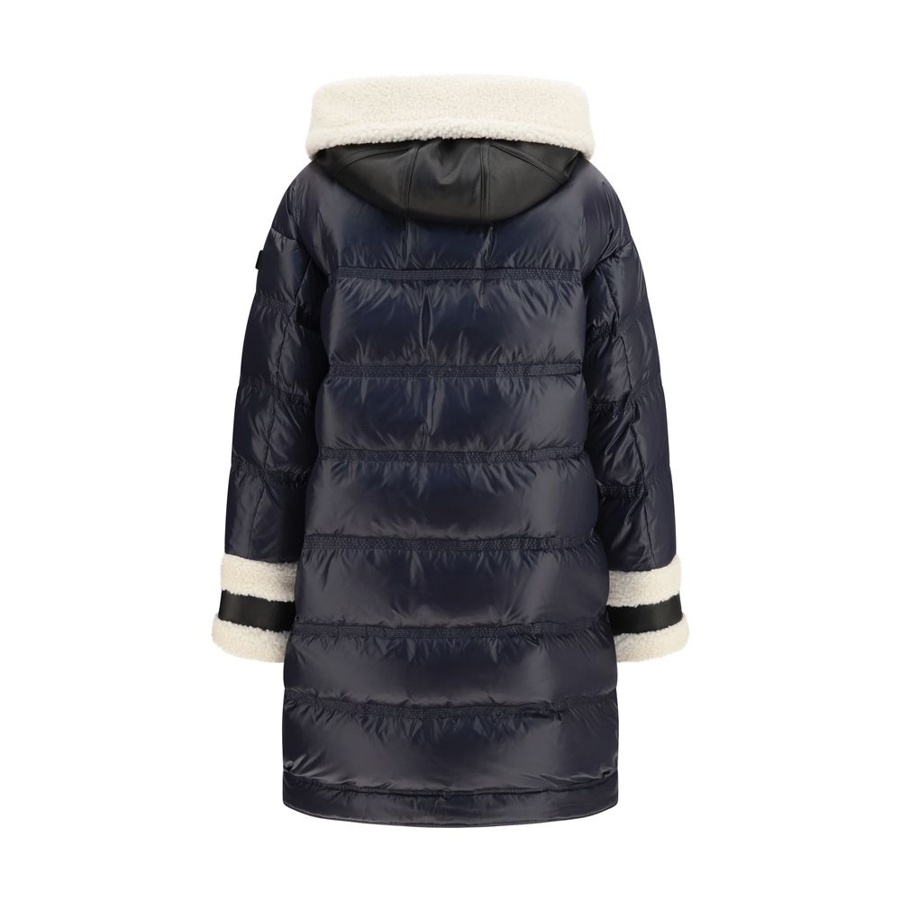 Peuterey Blue Polyamide Full-Length Jacket - Eljoys Fashion 