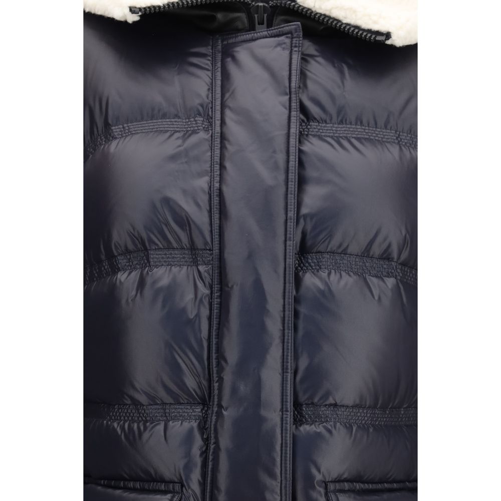 Peuterey Blue Polyamide Full-Length Jacket - Eljoys Fashion 