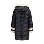 Peuterey Black Polyamide Full-Length Jacket - Eljoys Fashion 