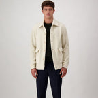 Autore Beige Virgin Wool Full-Length Jacket - Eljoys Fashion 