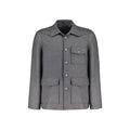 Autore Gray Cashmere Full-Length Jacket - Eljoys Fashion 