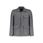 Autore Gray Cashmere Full-Length Jacket - Eljoys Fashion 