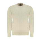 Hugo Boss Beige Cotton Men's Sweater - Eljoys Fashion 