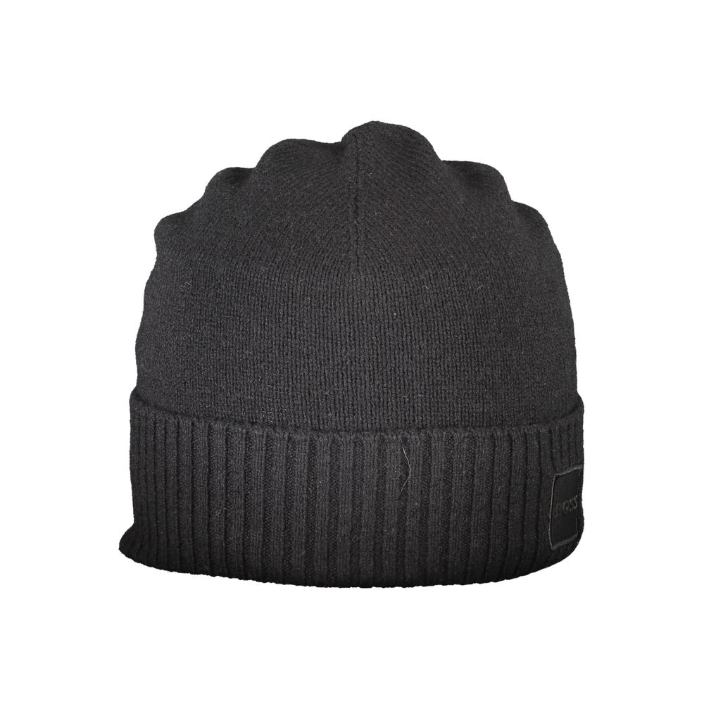 Hugo Boss Black Wool Men's Cap - Eljoys Fashion 