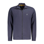 Hugo Boss Blue Cotton Men's Sweatshirt - Eljoys Fashion 