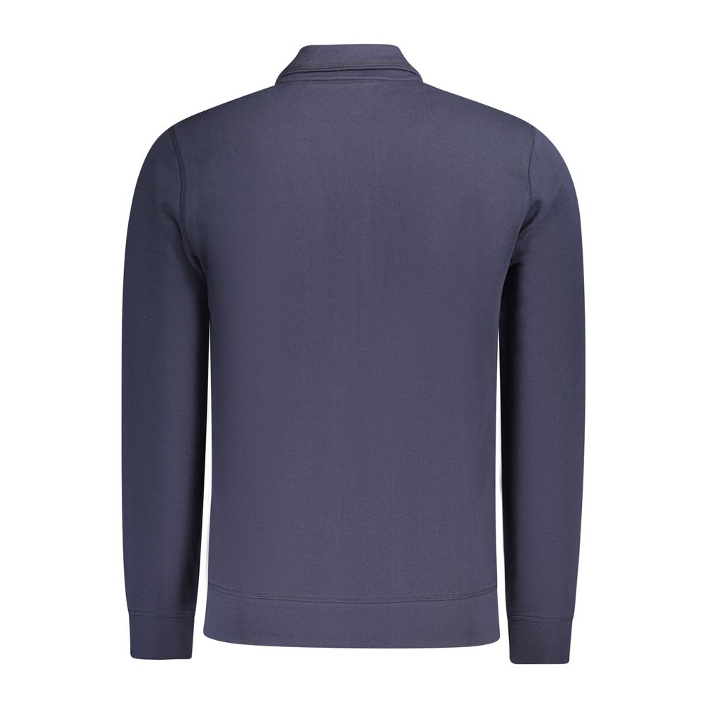 Hugo Boss Blue Cotton Men's Sweatshirt - Eljoys Fashion 