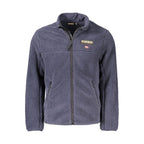 Napapijri Blue Polyester Men's Sweatshirt - Eljoys Fashion 