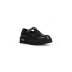 Cult Black Leather Platform Pumps - Eljoys Fashion 