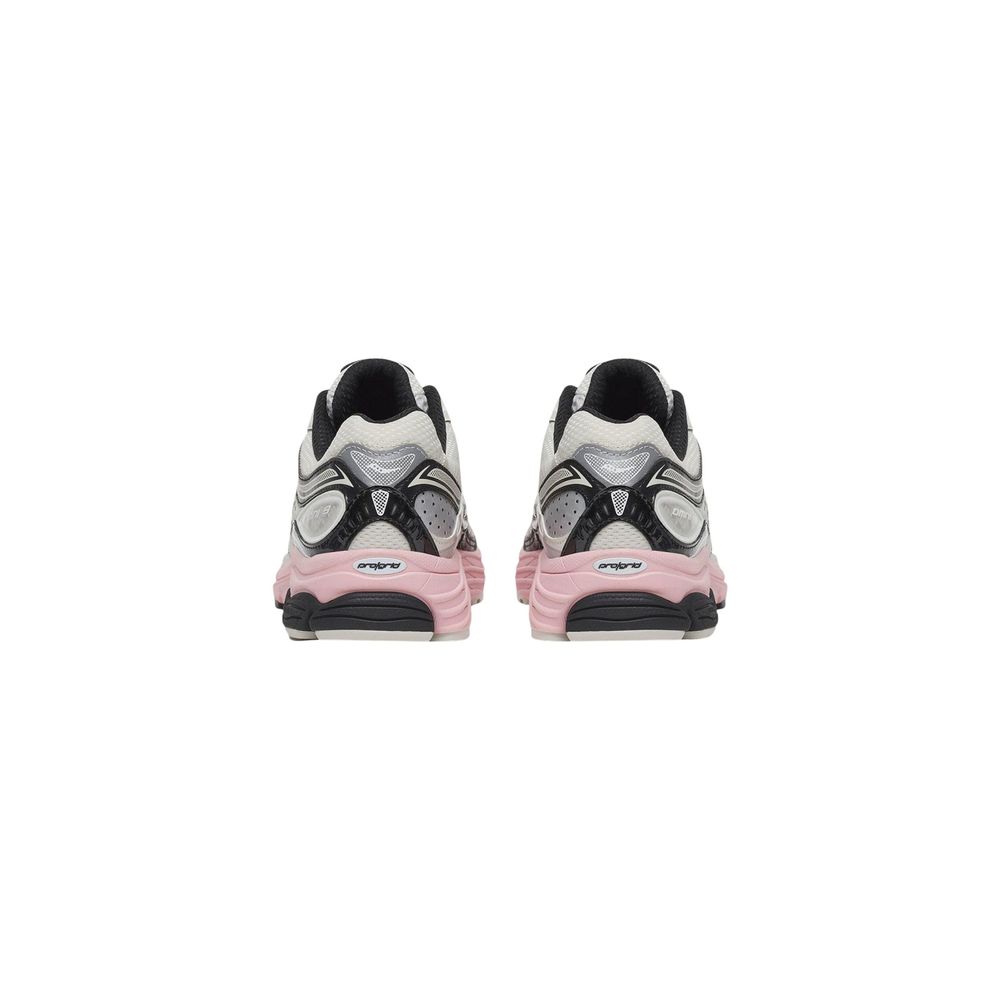 Saucony White Synthetic Athletic Sneakers - Eljoys Fashion 