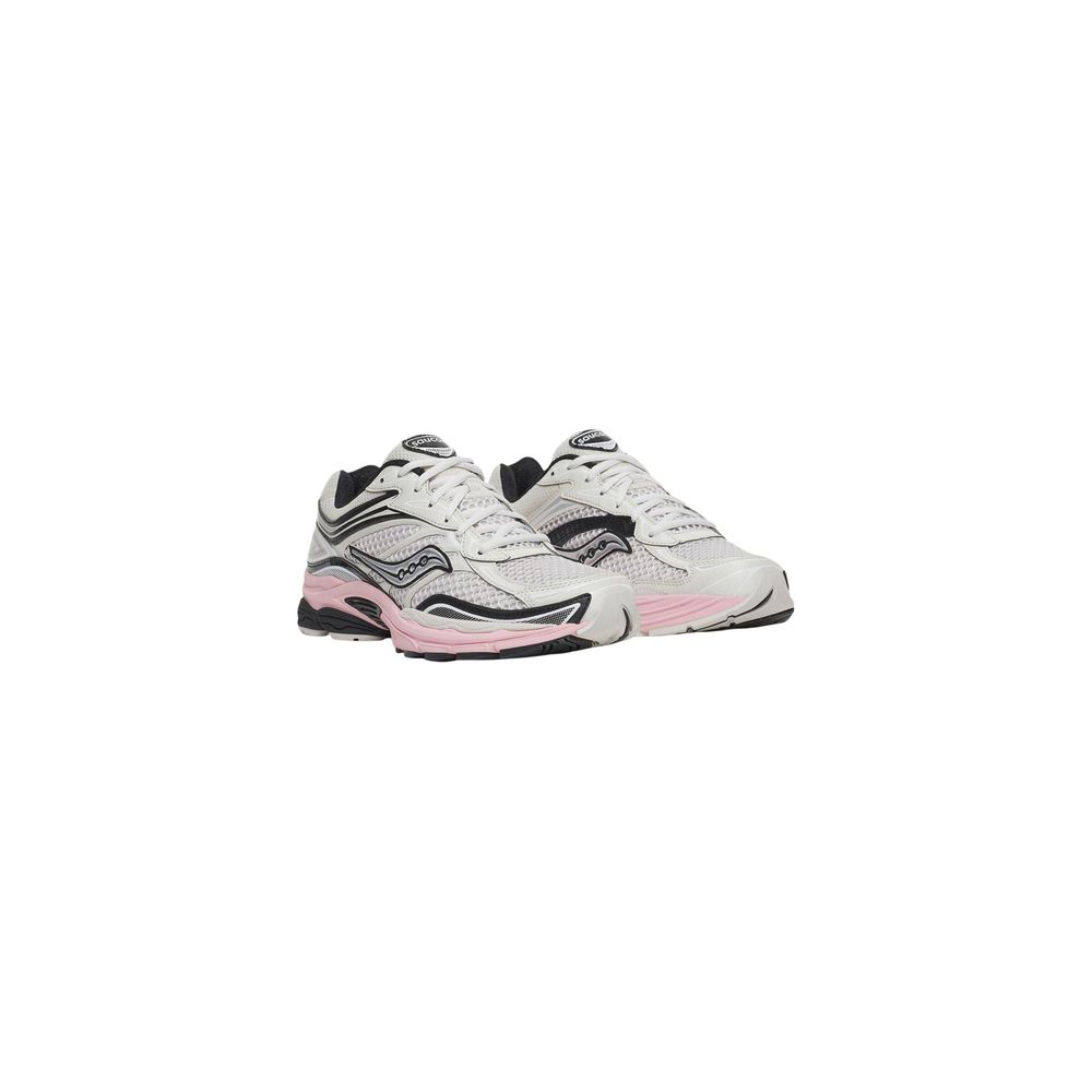 Saucony White Synthetic Athletic Sneakers - Eljoys Fashion 