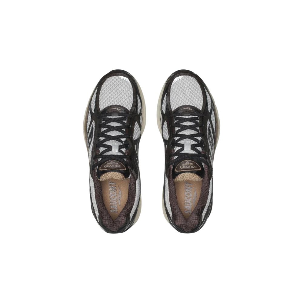 Saucony Brown Synthetic Athletic Sneakers - Eljoys Fashion 