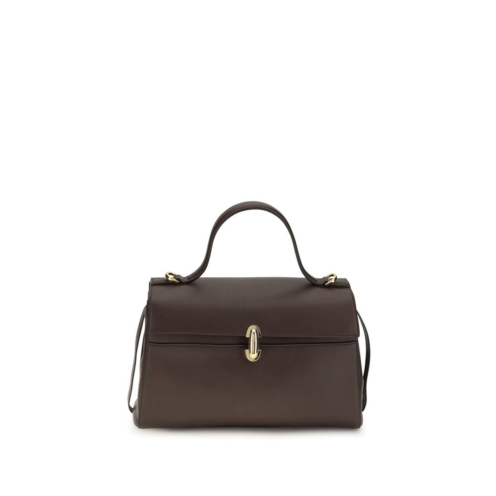 Savette Brown Calf Leather Bos Taurus Handbag - Eljoys Fashion 