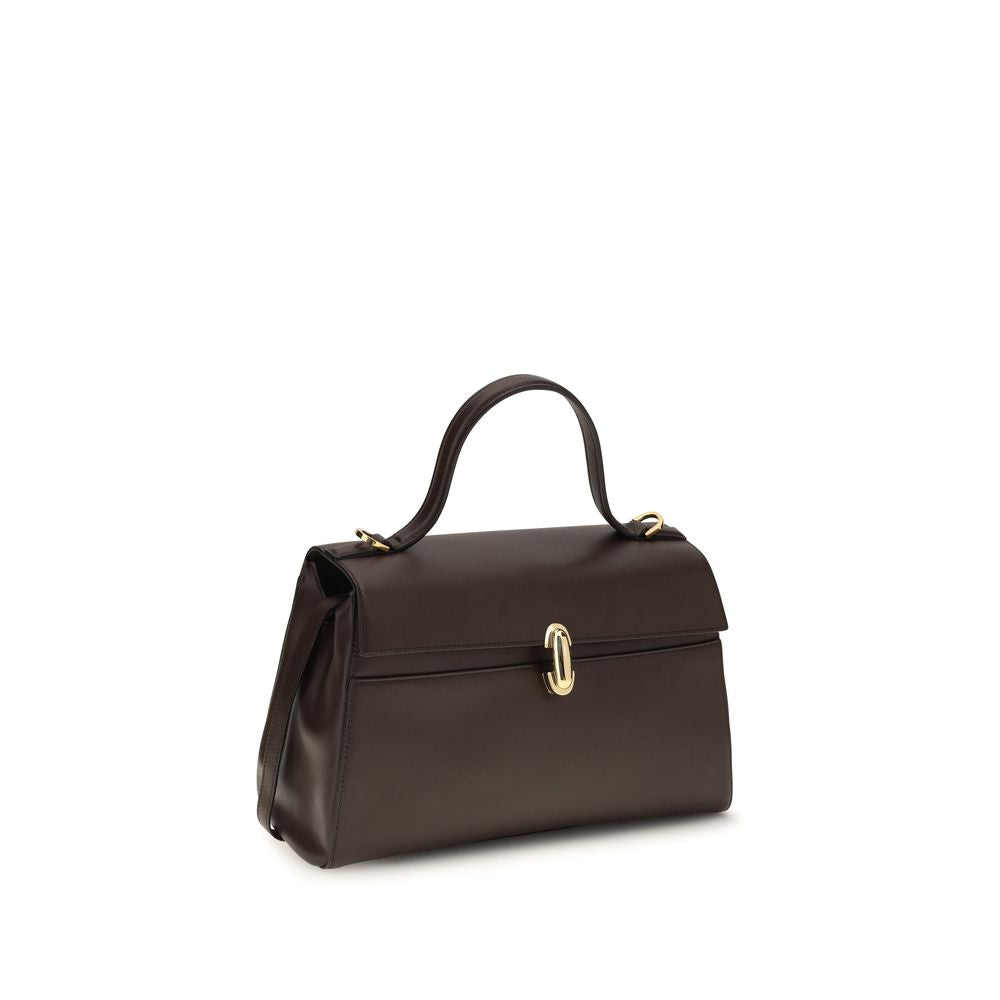 Savette Brown Calf Leather Bos Taurus Handbag - Eljoys Fashion 