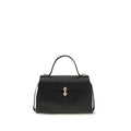 Savette Black Calf Leather Bos Taurus Handbag - Eljoys Fashion 