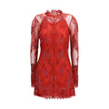 Blumarine Red Polyamide Cocktail Dress - Eljoys Fashion 