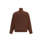 Brunello Cucinelli Brown Cashmere Turtleneck - Eljoys Fashion 