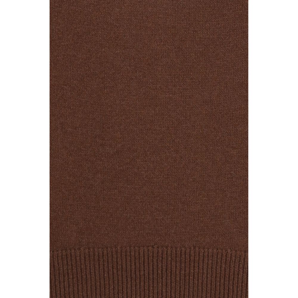 Brunello Cucinelli Brown Cashmere Turtleneck - Eljoys Fashion 