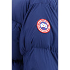 Canada Goose Blue Nylon Full-Length Jacket - Eljoys Fashion 