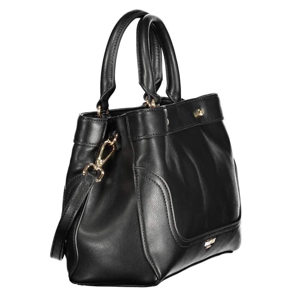 Twinset Black Polyurethane Women's Bag - Eljoys Fashion 