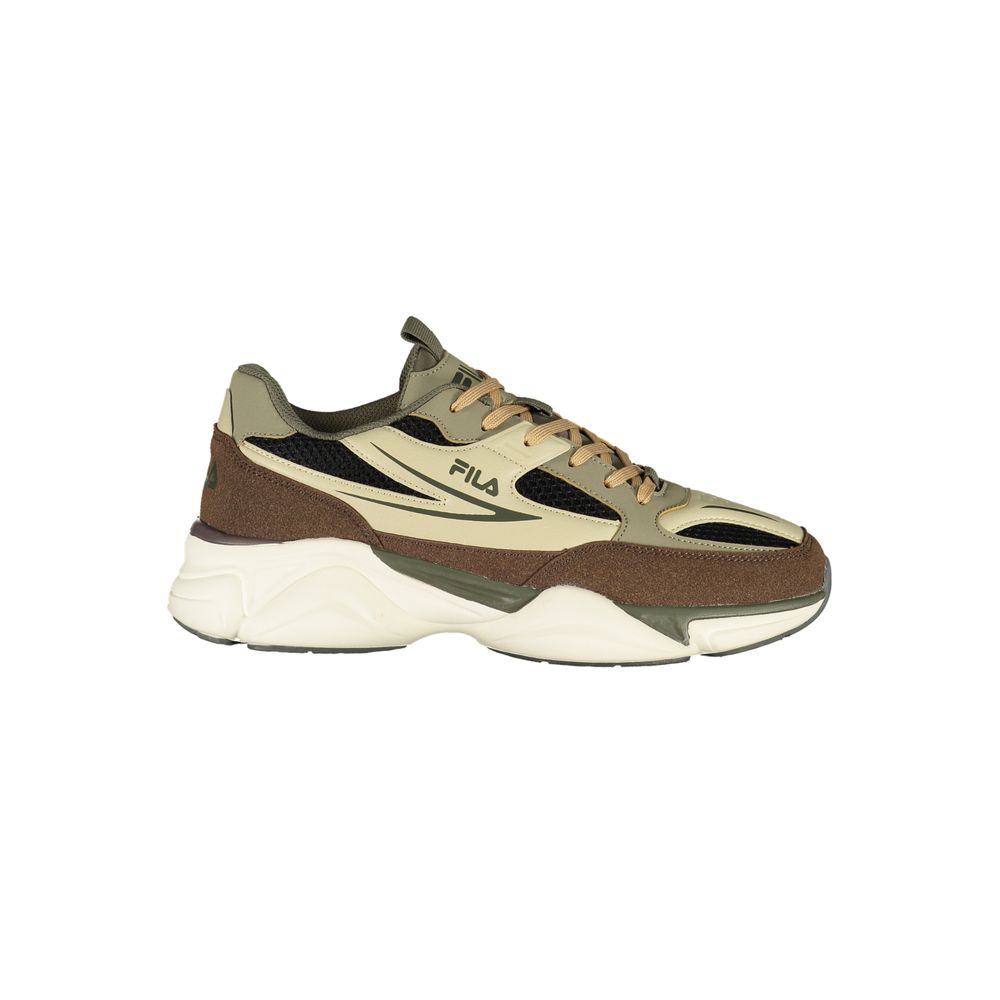 Fila Brown Polyester Men's Sneaker - Eljoys Fashion 