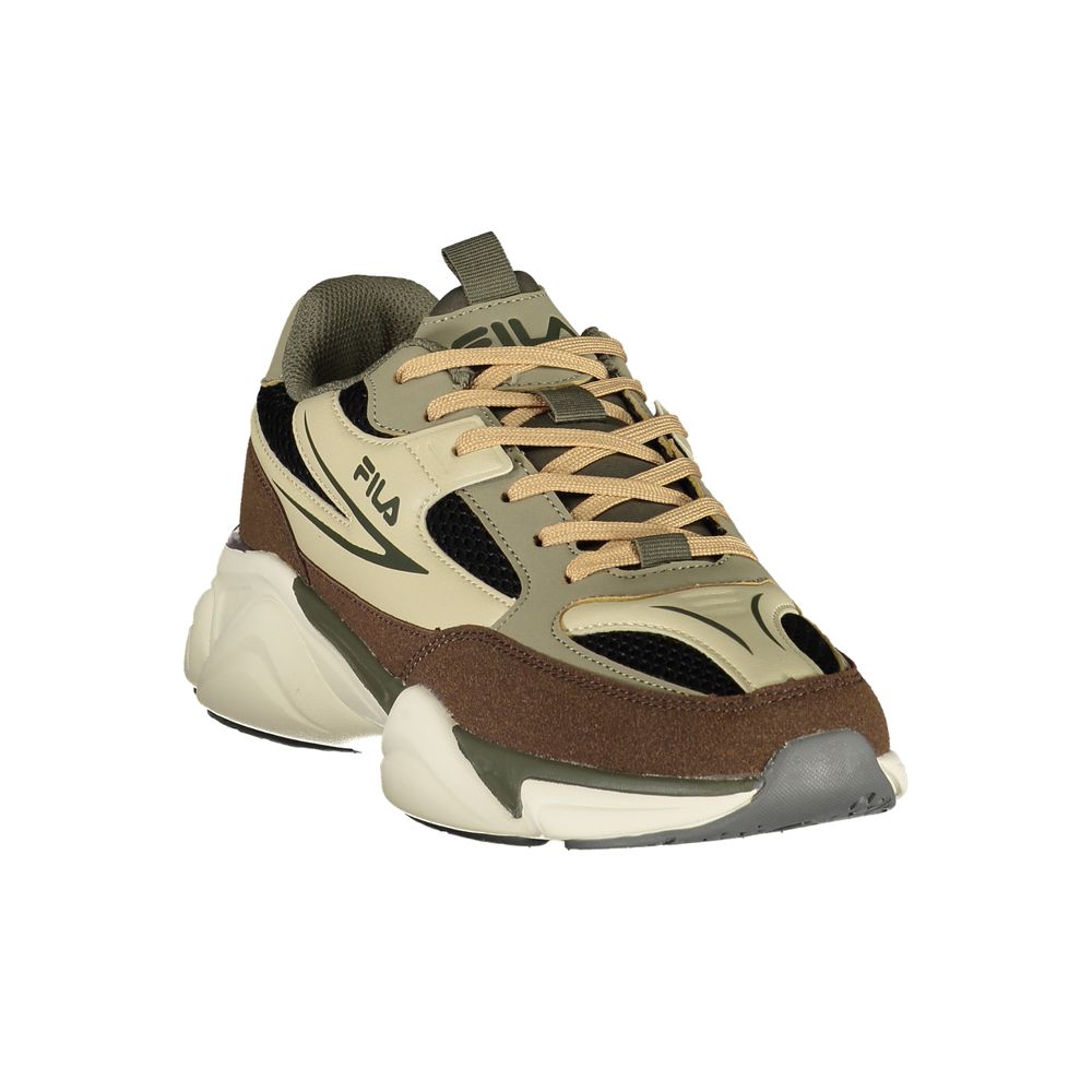 Fila Brown Polyester Men's Sneaker - Eljoys Fashion 