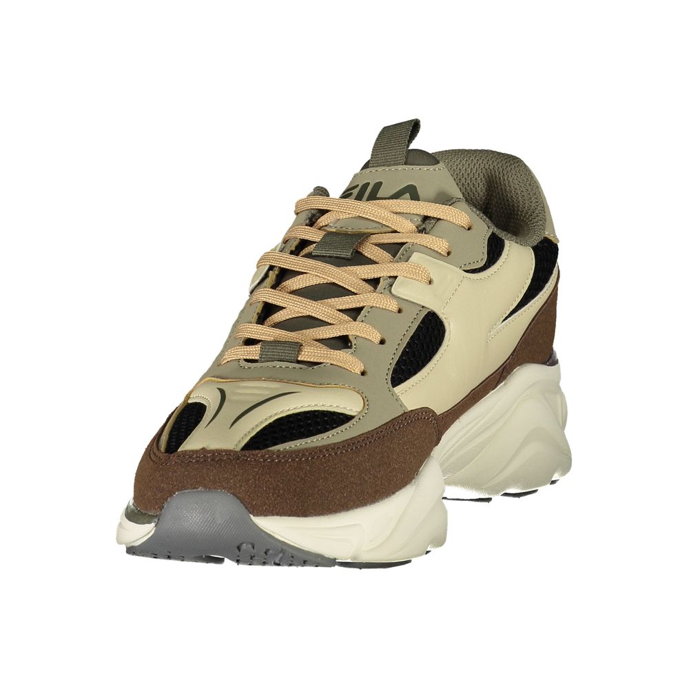 Fila Brown Polyester Men's Sneaker - Eljoys Fashion 