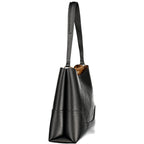 Twinset Black Polyurethane Womens Bag - Eljoys Fashion 