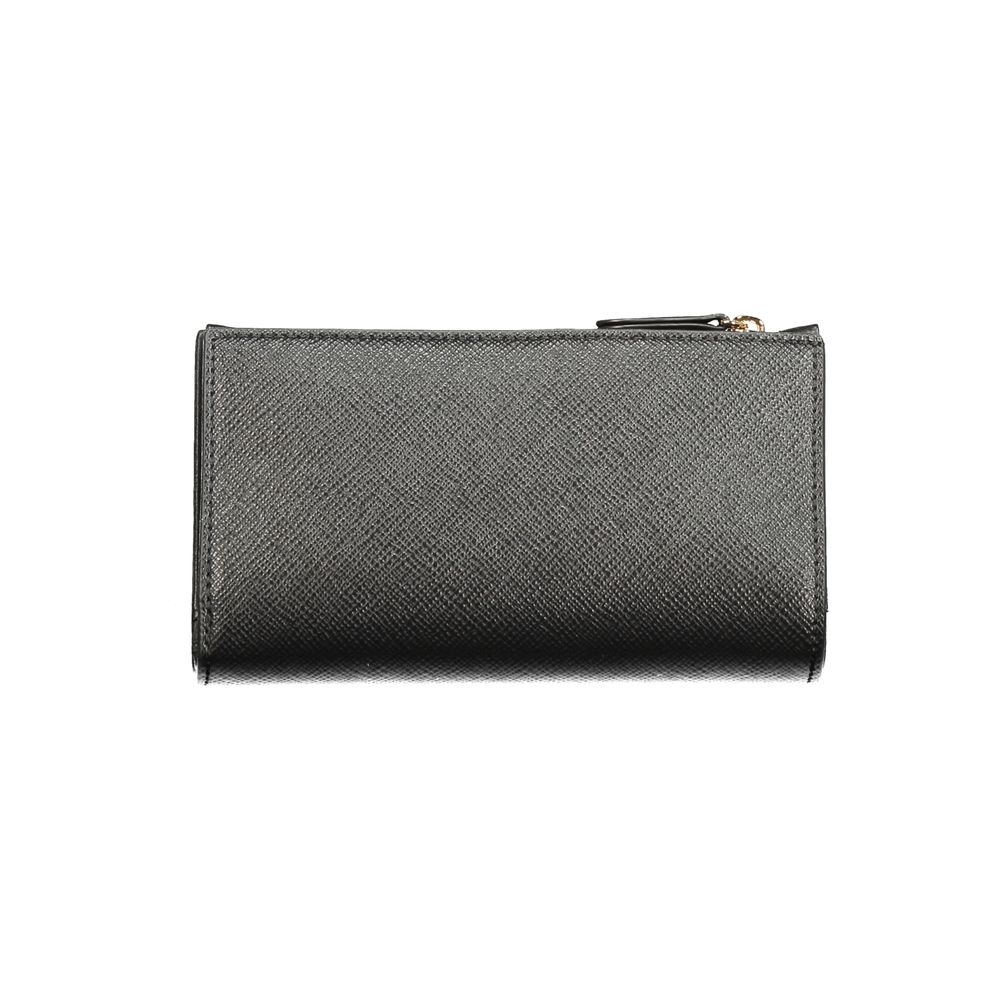 Twinset Black Polyurethane Women's Wallet - Eljoys Fashion 