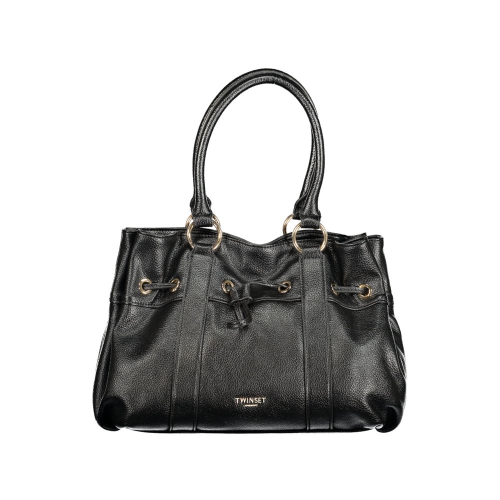 Twinset Nero Poliuretano Women Bag - Eljoys Fashion 