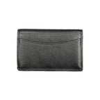 Twinset Black Polyurethane Women's Wallet - Eljoys Fashion 